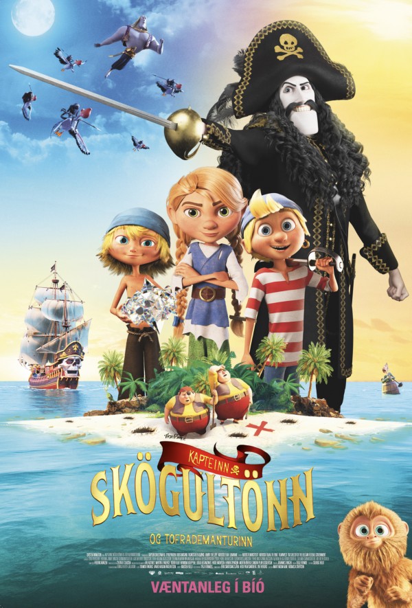 Kapteinn Skögultönn og töfrademanturinn