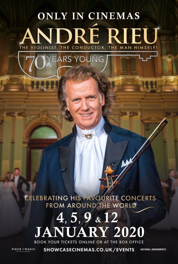 André Rieu 70 ára ungur 