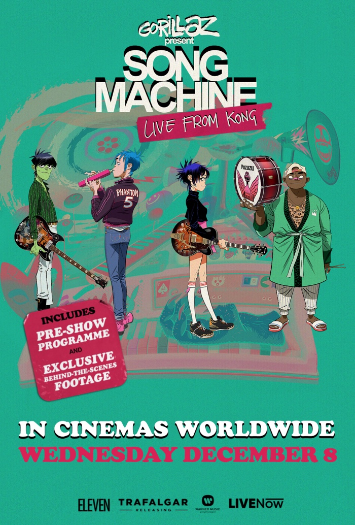 Gorillaz: Song Macine Live from Kong