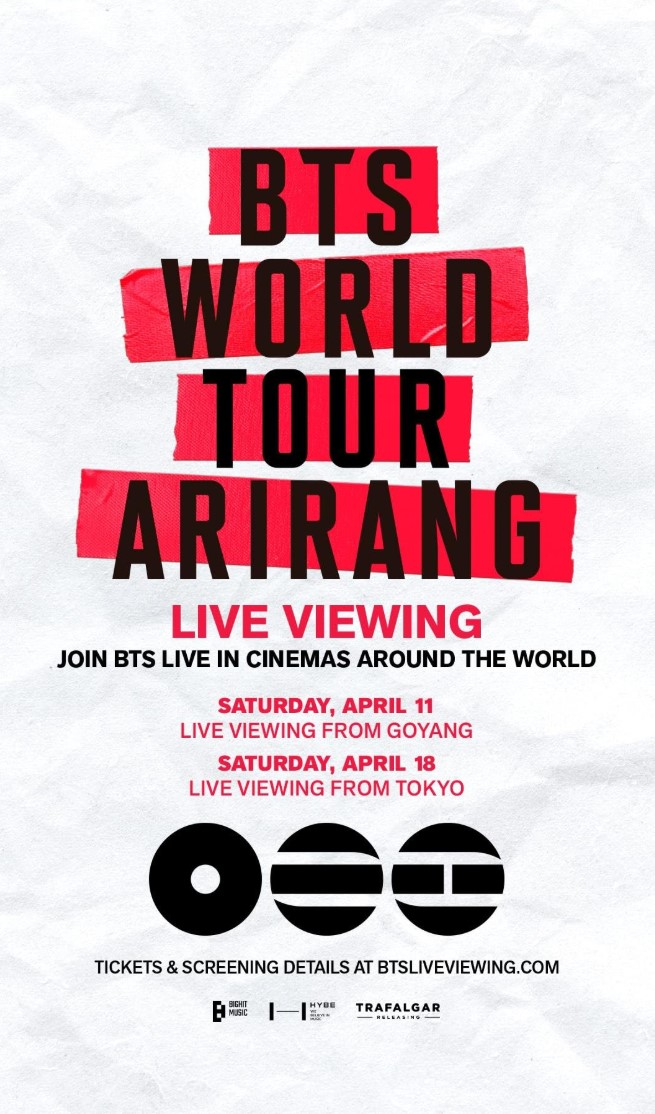 BTS World Tour 'Arirang' in Japan: Live Viewing