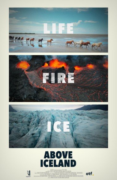 Above Iceland