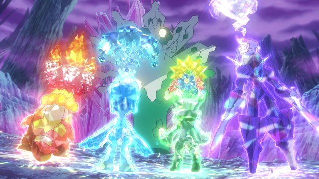 激震の白いジガルデ