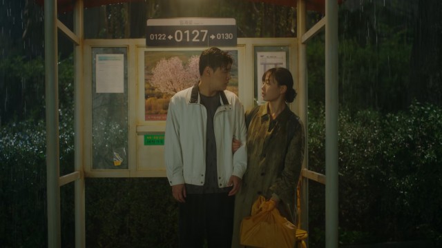 한쪽만 젖은 채로