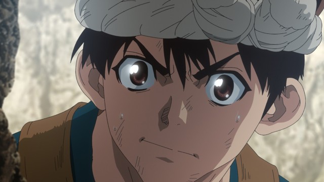 土まみれの道を