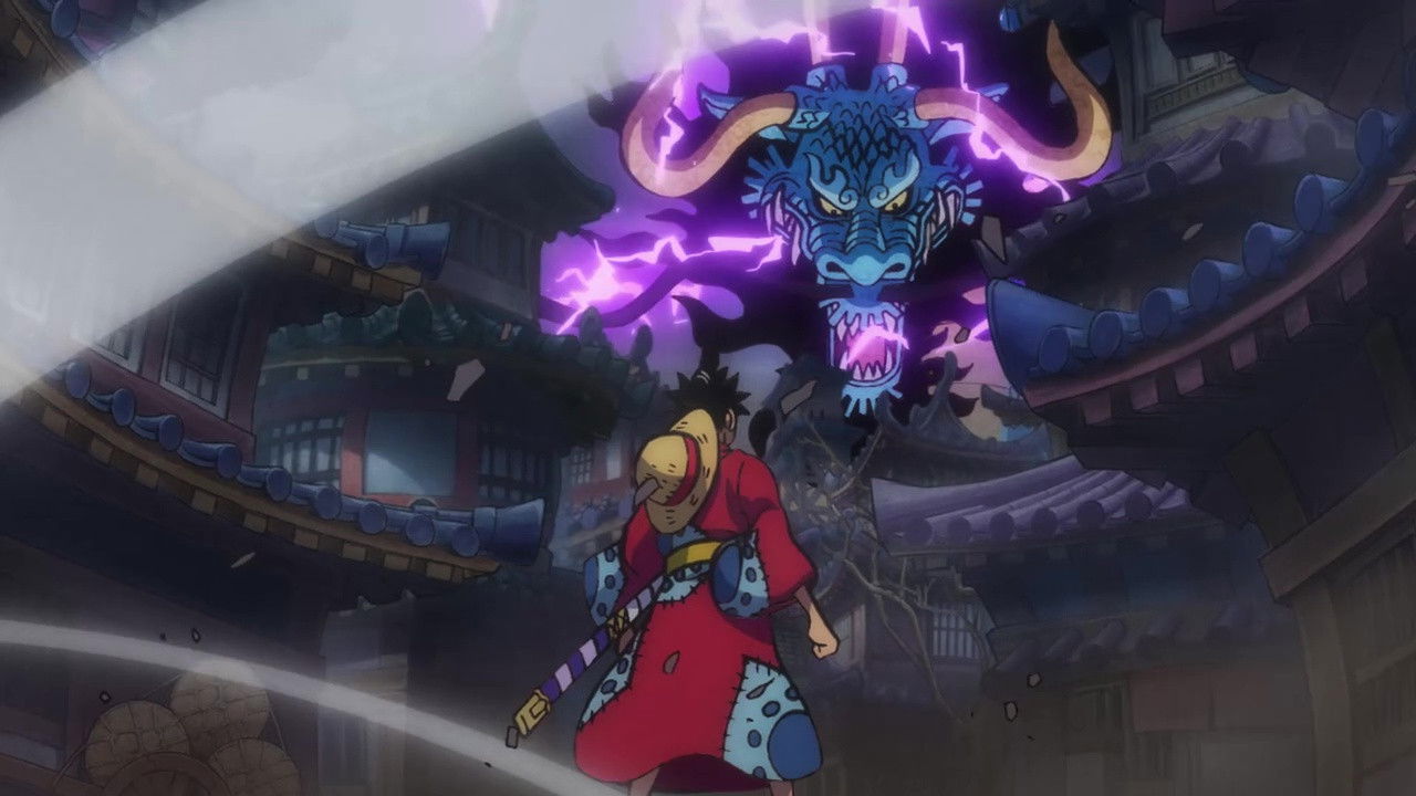 Finally Clashing! The Ferocious Luffy vs. Kaido!